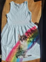 H&M süsses Kleid mit Katze 110/116 Sachsen-Anhalt - Magdeburg Vorschau