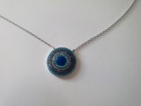 Kette türkisches Auge / blaues Auge von Amor Amor Hessen - Butzbach Vorschau