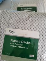 Flanell- Decken / 2 STCK / neu Nordrhein-Westfalen - Ibbenbüren Vorschau