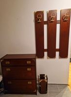 Garderobe Antik Set Spiegel Schirm Schuhschrank Bronze nussbaum Baden-Württemberg - Renningen Vorschau