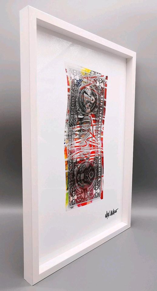 Karl Lagasse Pop Art-Dollar 30 Moderne Kunst Bild Signiert 5/33 in Herne