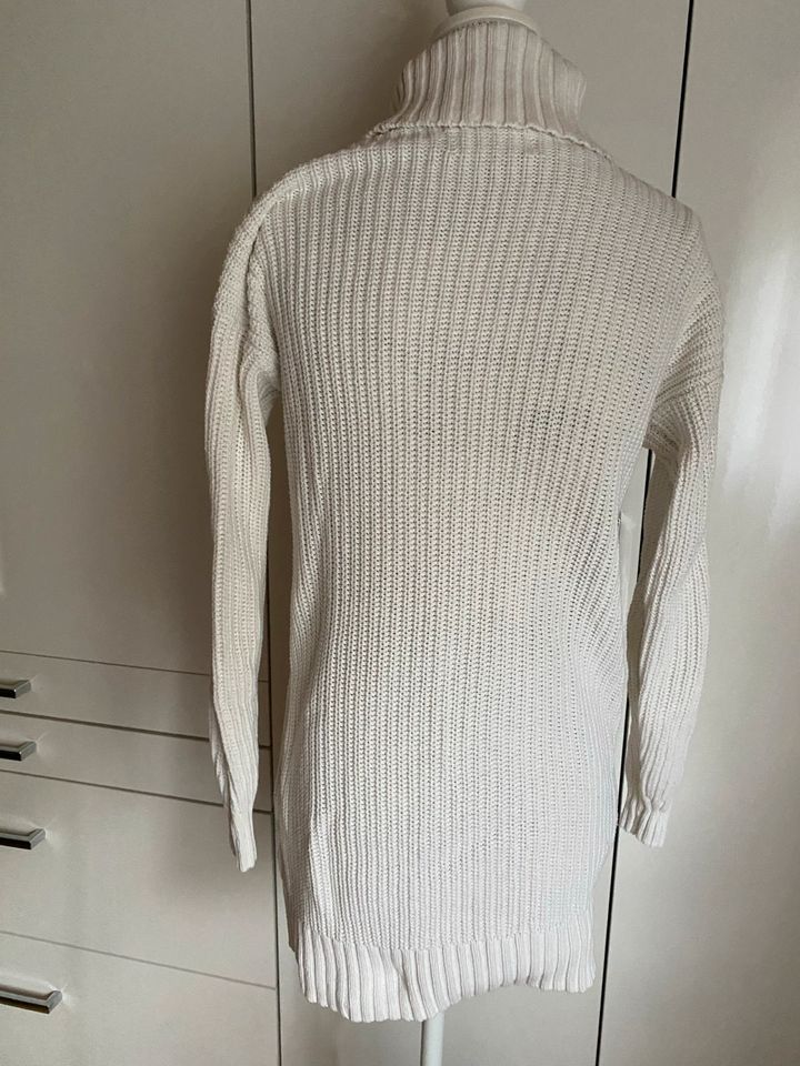 Strick Pullover Hollister lang 36/S Creme weiß in Kassel