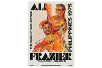 PLAKAT MUHAMMAD ALI VS. JOE FRAZIER POSTER thrilla in manila Berlin - Marzahn Vorschau