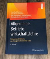 Allgemeine Betriebswirtschaftslehre, Thommen 9. Auflage Baden-Württemberg - Heidenheim an der Brenz Vorschau