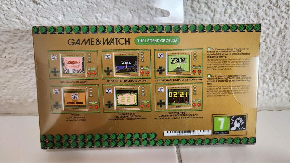 Nintendo Game & Watch Zelda OVP in Eigeltingen