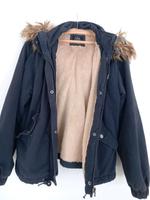Tolle Damen Winter Jacke C&A Größe 34 blau Kaputze mit Fell Hessen - Schauenburg Vorschau