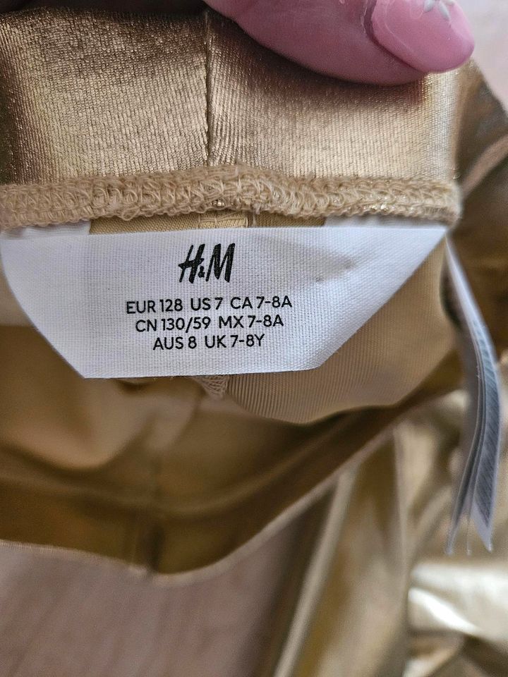 Leggings H&M gold in Barby