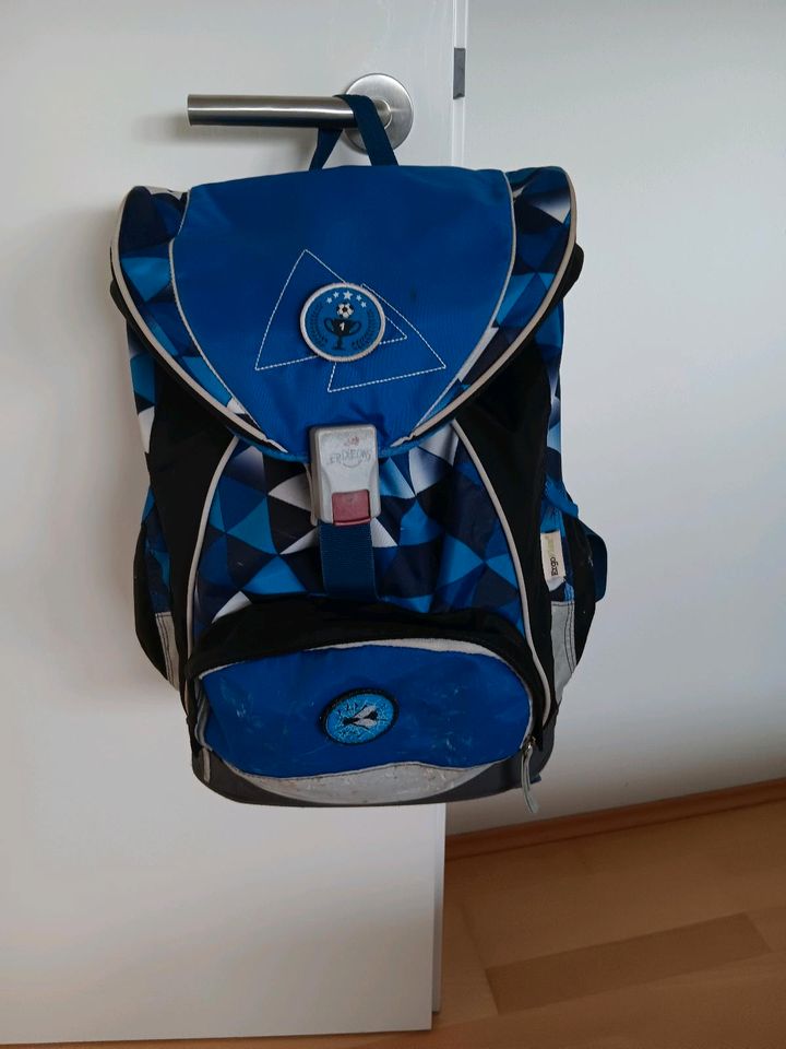 DerDieDas Schulranzen Schulrucksack blau in Ernsgaden