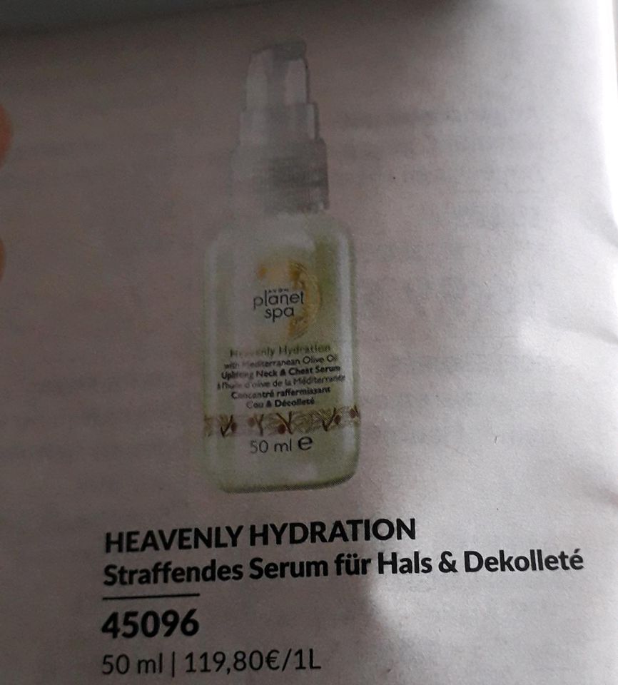 Avon  Serum  für  Hals und  Dekollete Feuchtigkeitspflege  neu in Delitzsch