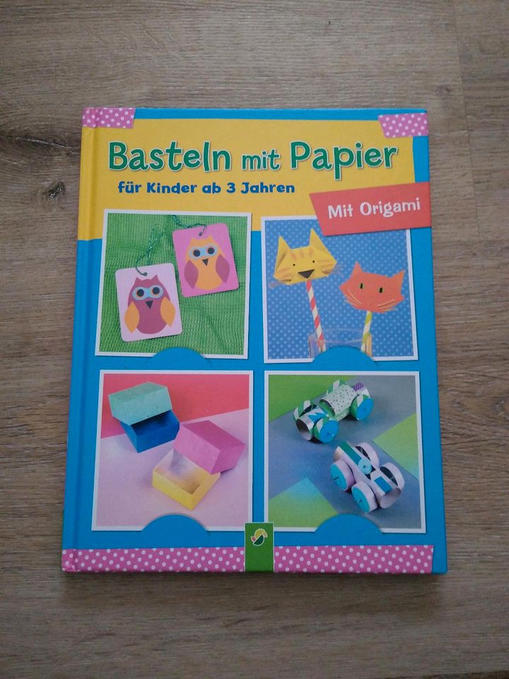 Buch Basteln mit Papier ab 3 Jahren mit Origami in Hösbach