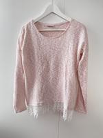 Gina Ernstings Pullover Pulli Rosa Spitze 38 M kaum getragen Schleswig-Holstein - Pronstorf Vorschau