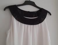 COMMA Bluse Top *wie NEU* Shirt 38 weiß süße Details schwarz Nordrhein-Westfalen - Unna Vorschau