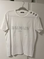 Balmain T-Shirt M weiß ital 44 Hessen - Hochheim am Main Vorschau