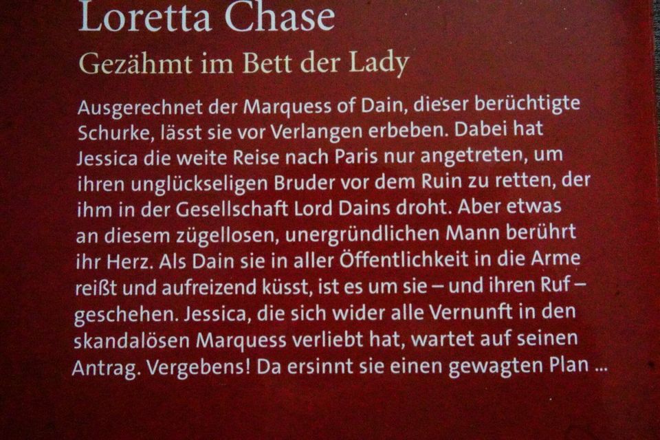 Historical Gold-Loretta Chase-Gezähmt im Bett der Lady TOP in Zobes