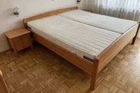 Doppelbett in Überlänge (!) 2,10 m x 2 m, Buche massiv Baden-Württemberg - Niefern-Öschelbronn Vorschau