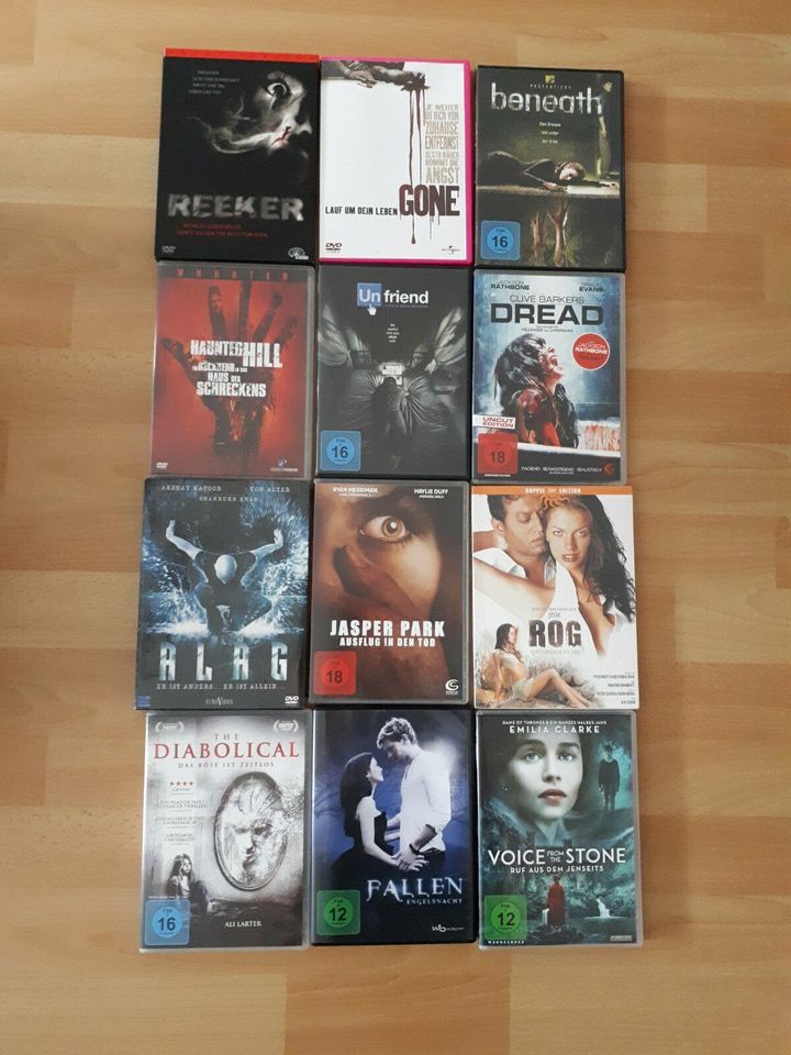 DVD Sammlung: je DVD , Filme , Movie , Unterhaltung , Filmabend in Münster