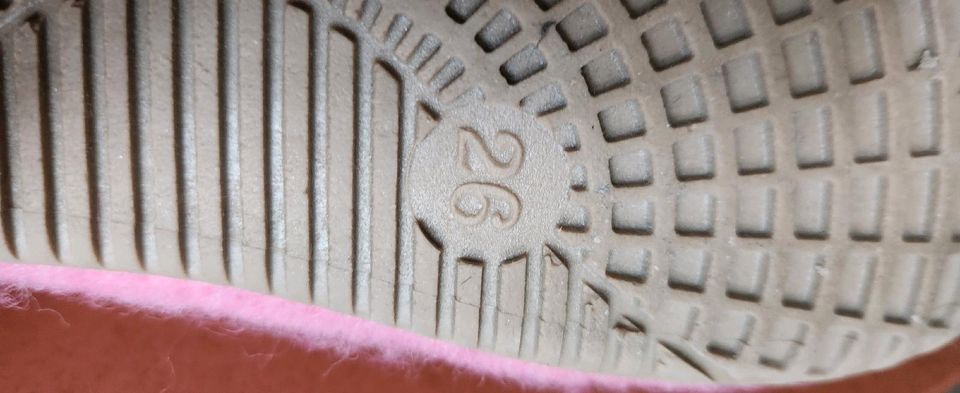 Kinder haus schuhe , pink , Gr.26 in Waldbronn