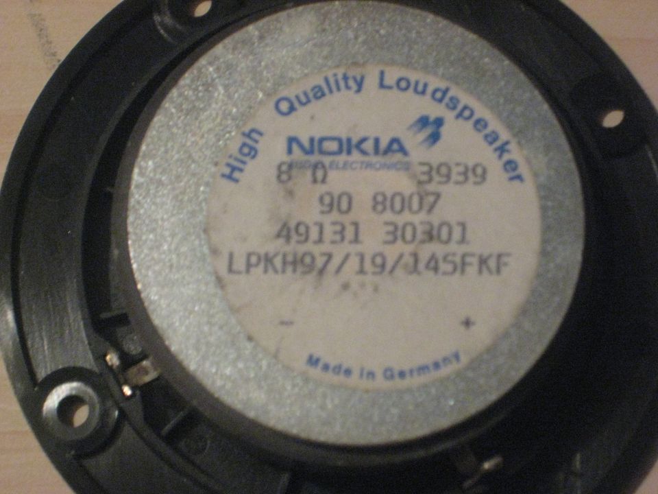 Magnat C Hochtöner Nokia LPKH 97/19/145 FKF 49131 30310 NEU in Filderstadt