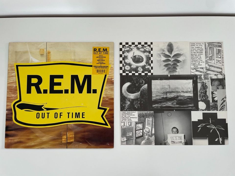 R.E.M. OUT OF TIME LP Vinyl, LIMITES EDITION,top Zustand! in Leopoldshöhe