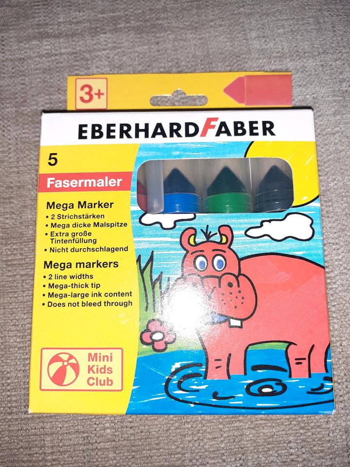 Neu❗"Eberhard Faber" 5 Mega Marker Fasermaler in Leinefelde-Worbis