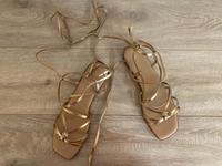 Sandalen Römersandalen Joop Rosé Gold 41 Leder NEU Sommerhochzeit Hamburg Barmbek - Hamburg Barmbek-Süd  Vorschau