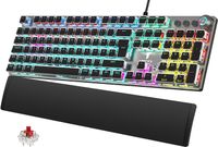 TECURS Mechanische Gaming Tastatur, 105 Tasten, Beleuchtung, NEU Nordrhein-Westfalen - Moers Vorschau