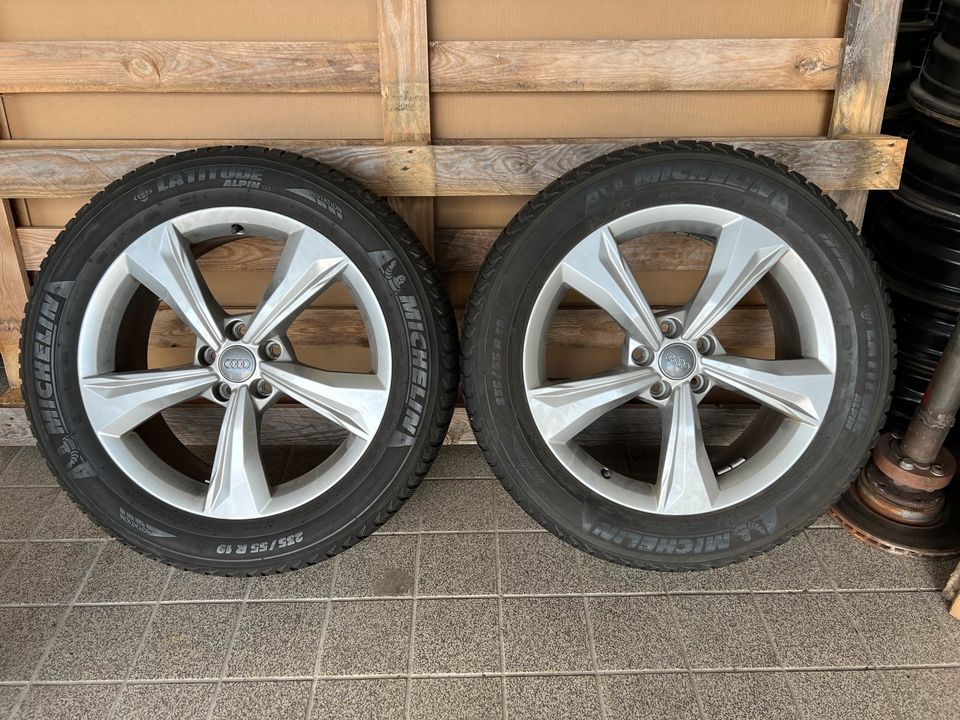 4X Audi Q5 80A FY Winter Räder Reifen Felgen 19 Zoll 235 55 R19 in Lage