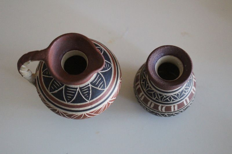 Allgäuer Keramik Altstädten Handarbeit Krug Vase klein in Lörrach