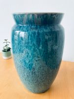 Große Vase Keramik NORR Design Krug Blau Retro Mitte - Wedding Vorschau