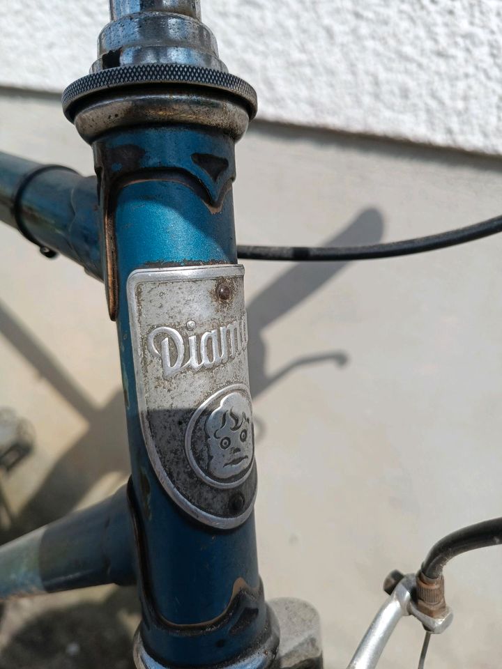 Diamant Rennrad Fahrrad 28 Zoll Retro Vintage gemufft Stahlrahmen in Berlin