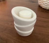 Teelichthalter Kerzenständer Weiß asymmetrisch Deko Skandi Look Bochum - Bochum-Ost Vorschau