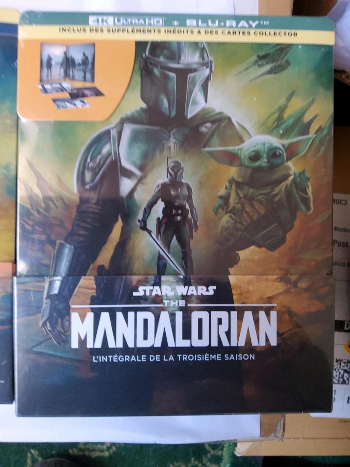 Mandalorian 1-3 franz. Steelbooks mit Deutsch 4k uhd+BD neu + ovp in Mainz