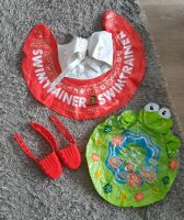 Baby-Swimtrainer + aufblasbarer Frosch + Wasserschuhe Baden-Württemberg - Eggenstein-Leopoldshafen Vorschau