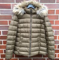 Tommy Hilfiger khakigrüne Daunenjacke Winterjacke Damen Jacke S Niedersachsen - Helvesiek Vorschau