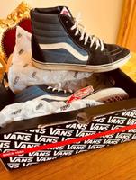Vans Sk8-Hi Sneaker blau navy gr. EUR 46 US 12 Vintage Skate !!! Kiel - Holtenau Vorschau