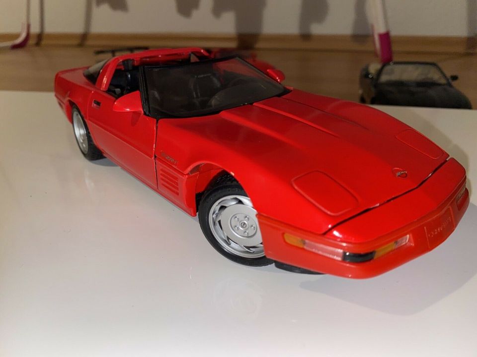 Modellauto Corvette ZR-1 1992 Maisto 1:18 Sammlung Auto in Eschweiler