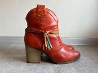 Tamaris Stiefel Leder Gr. 40 rot Baden-Württemberg - Wiesloch Vorschau