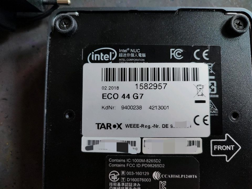 Intel NUC 7 i3 von Tarox ECO 44 G7 - Proxmox - MiniPC in Stuttgart