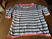 Damen Kurzarm Pullover Marke "ONLY", Gr. M, schwarz-weiß-orange Nordrhein-Westfalen - Dülmen Vorschau