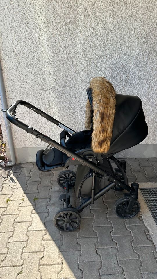 Anex Kinderwagen schwarz in Burghausen