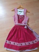 Dirndl/ Trachtenkleid weiß- Burgunderrot Bayern - Geiselhöring Vorschau