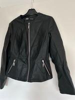 Jacke Leder(imitat) Schwarz ZARA neu Niedersachsen - Giesen Vorschau