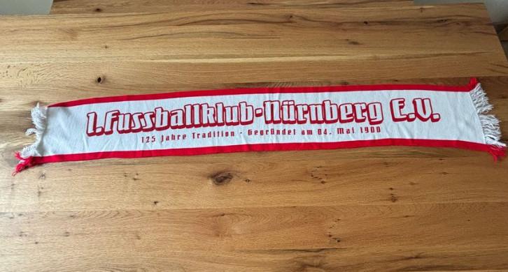 125 Jahre 1.FCN Choreo Schal Nordkurve Nürnberg Ultras TAUSCH in Nürnberg (Mittelfr)