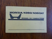 HONDA N360 / N360AT – Fahrerhandbuch – Original von 1970 Mühlhausen - Freiberg Vorschau