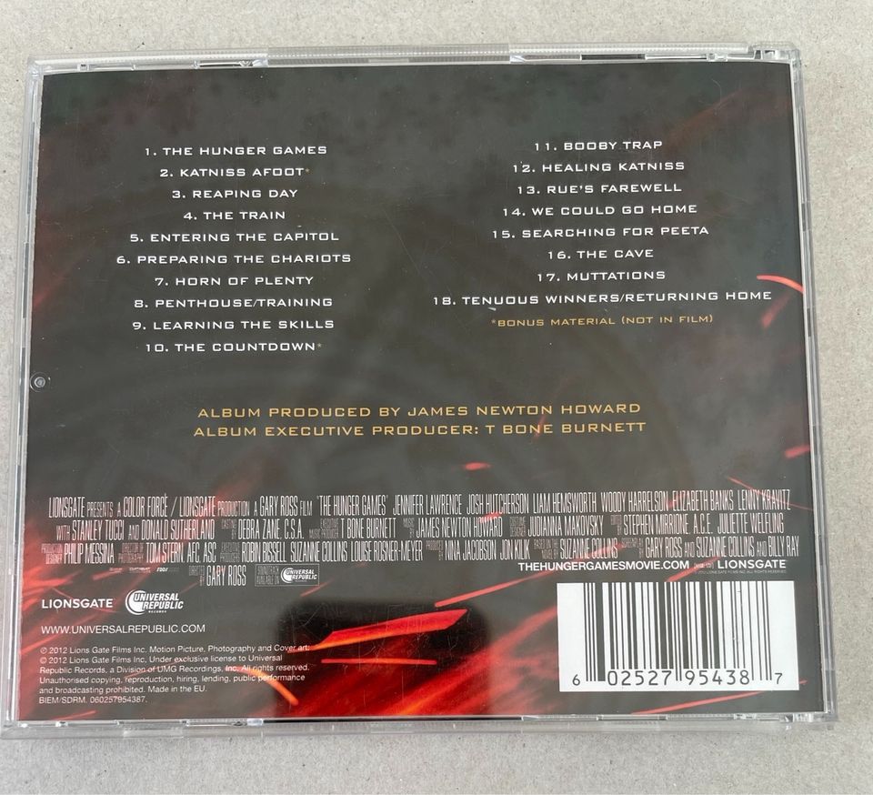 The Hunger Games - Original Motion Picture Score CD in Leverkusen