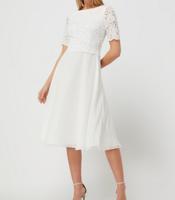 Kleid aus Spitze und Chiffon Bayern - Sonthofen Vorschau