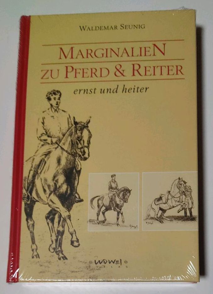 Waldemar Seunig: Marginalien zu Pferd & Reiter ernst und heiter in Großrinderfeld