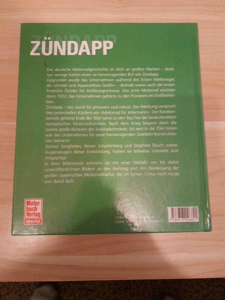 Zündapp Buch in Pressig