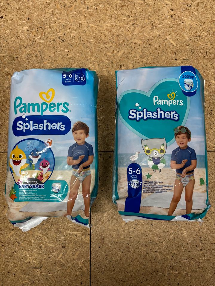 Pampers Splashers Größe 5-6 (14+ kg) in Windsbach