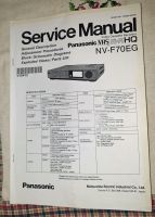 Panasonic NV-F70 EG Service Manual mit Schaltpläne Bayern - Gersthofen Vorschau